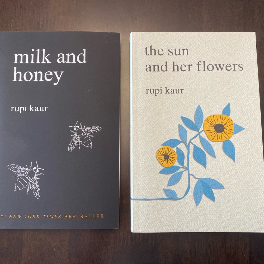 SOLD - Rupi Kaur Poetry Book Set